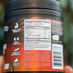 کراتین جویدنی ماسل تک | Muscletech Creatine Chews